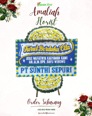 Papan Bunga Duka di Bungus Selatan
