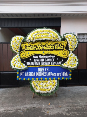 Papan Bunga Duka di Bungus Selatan