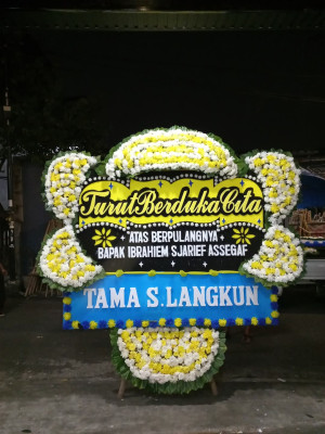 Papan Bunga Duka di Bungus Selatan
